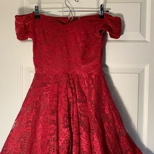 Windsor red formal dress